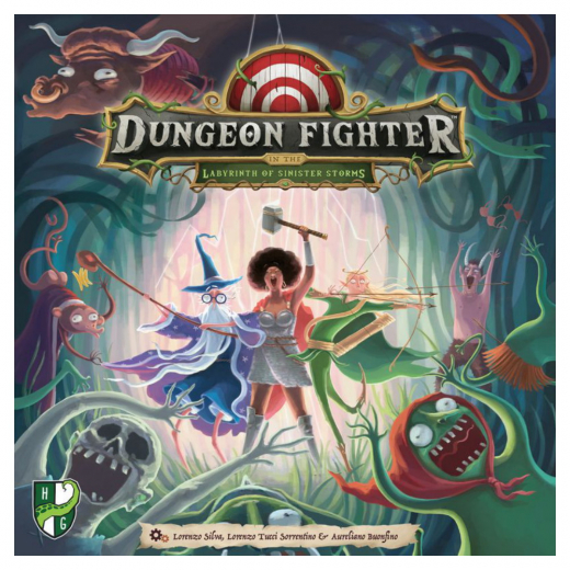 Dungeon Fighter in the Labyrinth of Sinister Storms i gruppen SÄLLSKAPSSPEL hos Spelexperten (HG060)