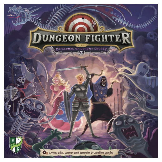 Dungeon Fighter in the Catacombs of Gloomy Ghosts i gruppen SÄLLSKAPSSPEL / Strategispel hos Spelexperten (HG061)