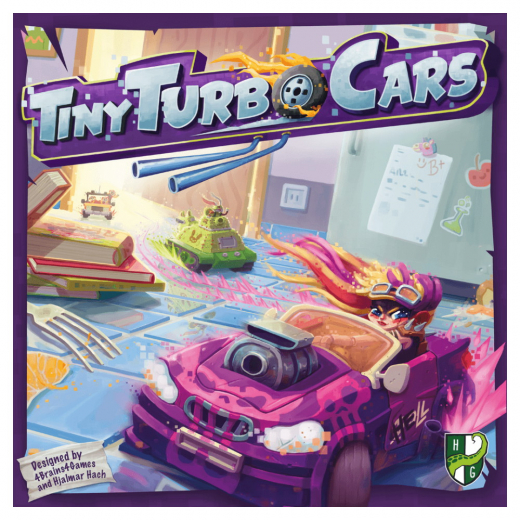 Tiny Turbo Cars i gruppen SÄLLSKAPSSPEL / Familjespel hos Spelexperten (HG063)