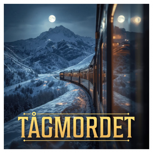 Julkalender - Tågmordet i gruppen SÄLLSKAPSSPEL / Escape Room / Escape Room adventskalender hos Spelexperten (HIDKAL001)