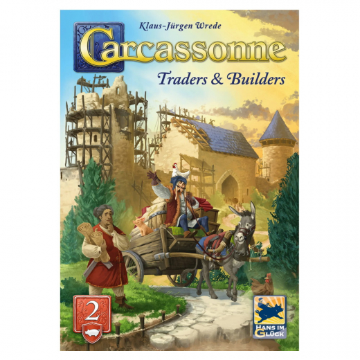 Carcassonne: Traders & Builders (Exp.) (Eng) i gruppen SÄLLSKAPSSPEL / Spelserier / Carcassonne hos Spelexperten (HIGCARC04EN)