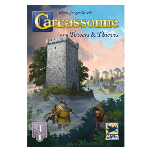 Carcassonne: Towers & Thieves (Eng) (Exp.) i gruppen SÄLLSKAPSSPEL / Spelserier / Carcassonne hos Spelexperten (HIGCARC06EN)