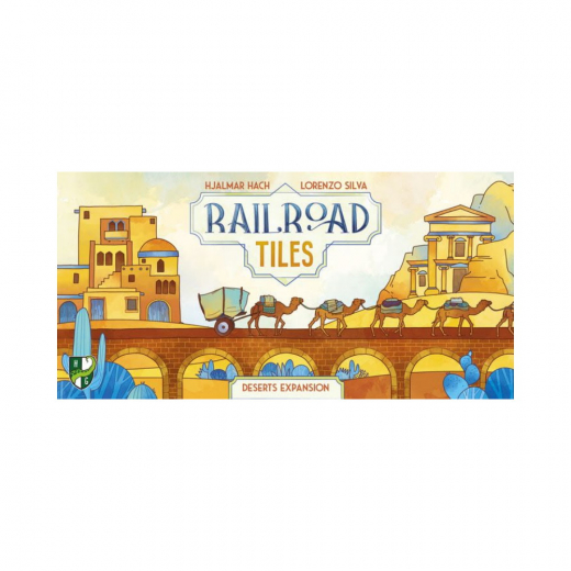 Railroad Tiles: Deserts Expansion i gruppen SÄLLSKAPSSPEL / Expansioner hos Spelexperten (HOG253)