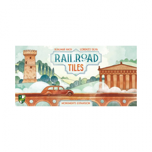 Railroad Tiles: Monuments Expansion i gruppen SÄLLSKAPSSPEL / Expansioner hos Spelexperten (HOG257)