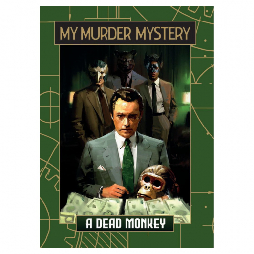 My Murder Mystery: A Dead Monkey i gruppen SÄLLSKAPSSPEL / Escape Room / Mordgåtor & utredningar hos Spelexperten (HOG281)