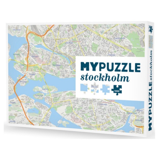 MyPuzzle: Stockholm 1000 bitar i gruppen PUSSEL / 1000 bitar hos Spelexperten (HQ23)