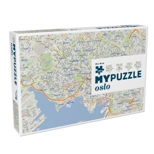 MyPuzzle: Oslo 1000 bitar i gruppen PUSSEL / 1000 bitar hos Spelexperten (HQ25)