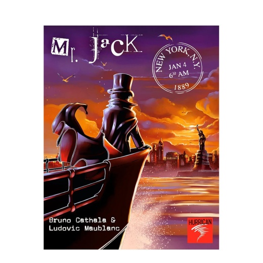 Mr. Jack - New York i gruppen SÄLLSKAPSSPEL / Spel för två hos Spelexperten (HUR301)