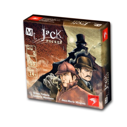 Mr. Jack - Pocket (Swe) i gruppen SÄLLSKAPSSPEL / Spel för två hos Spelexperten (HUR400)