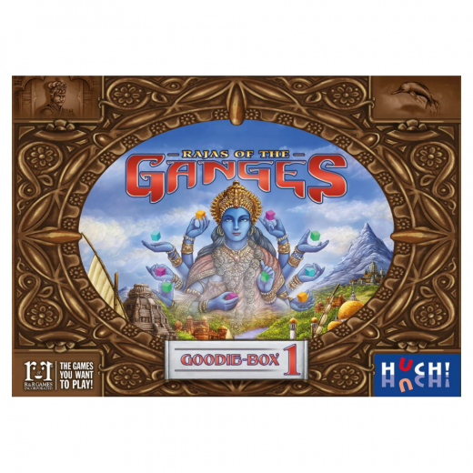 Rajas of the Ganges: Goodie Box 1 (Exp.) i gruppen SÄLLSKAPSSPEL / Expansioner hos Spelexperten (HUT881069)