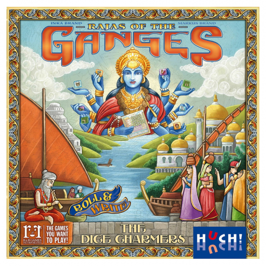Rajas of the Ganges: The Dice Charmers i gruppen SÄLLSKAPSSPEL / Strategispel hos Spelexperten (HUT881373)
