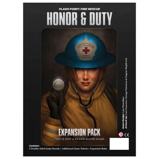 Flash Point: Fire Rescue - Honor & Duty (Exp.) i gruppen SÄLLSKAPSSPEL / Expansioner hos Spelexperten (IBC9380)