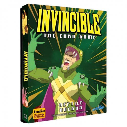 Invincible: TCG  - Reptile Ruckus (Exp.) i gruppen SÄLLSKAPSSPEL / Expansioner hos Spelexperten (IBCINVRR1)