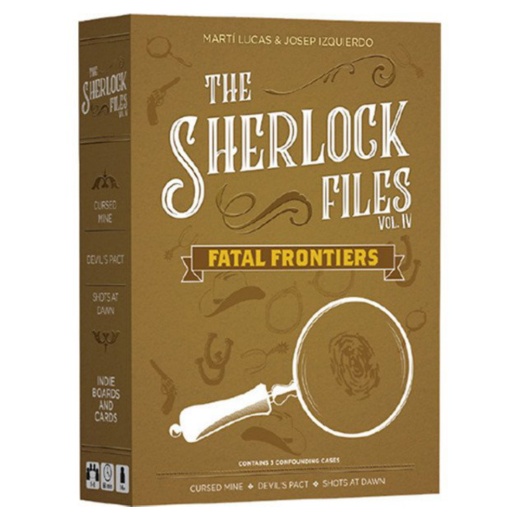The Sherlock Files: Vol IV - Fatal Frontiers i gruppen KOMMANDE RELEASER hos Spelexperten (IBCSFF01)