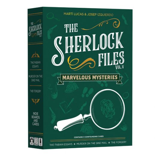 The Sherlock Files Vol V: Marvelous Mysteries i gruppen SÄLLSKAPSSPEL / Escape Room / Mordgåtor & utredningar hos Spelexperten (IBCSFMM01)