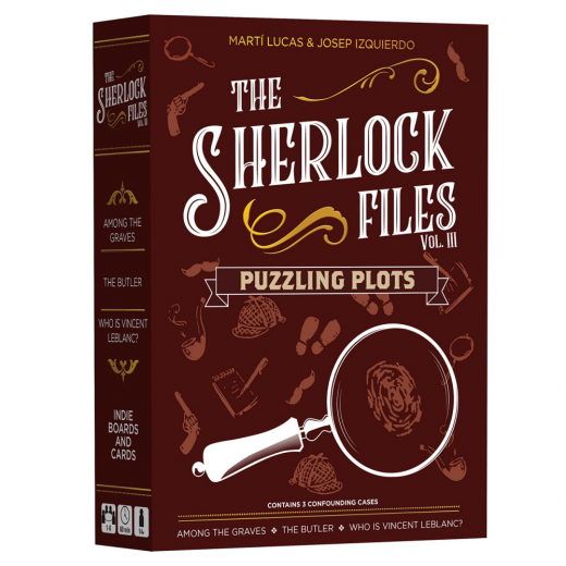 The Sherlock Files: Vol III - Puzzling Plots i gruppen KOMMANDE RELEASER hos Spelexperten (IBCSFPP01)