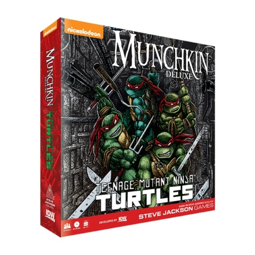 Munchkin: Teenage Mutant Ninja Turtles Deluxe i gruppen  hos Spelexperten (IDW01575)