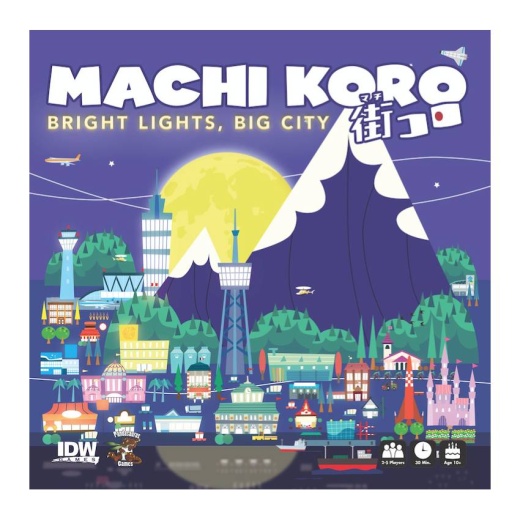 Machi Koro: Bright Lights, Big City (Exp.) i gruppen  hos Spelexperten (IDW1047)