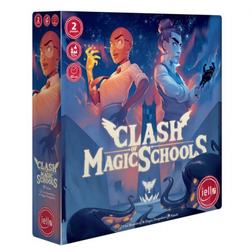 Clash of Magic Schools i gruppen SÄLLSKAPSSPEL / Kortspel hos Spelexperten (IEL0148)