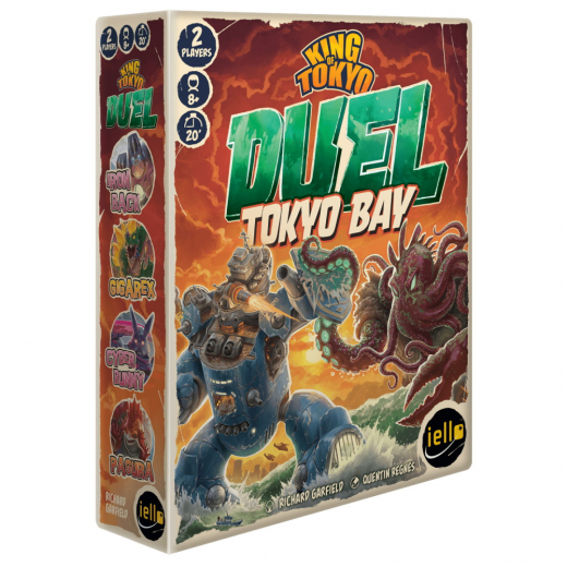 King of Tokyo: Duel - Tokyo Bay i gruppen SÄLLSKAPSSPEL / Spel för två hos Spelexperten (IEL0623)