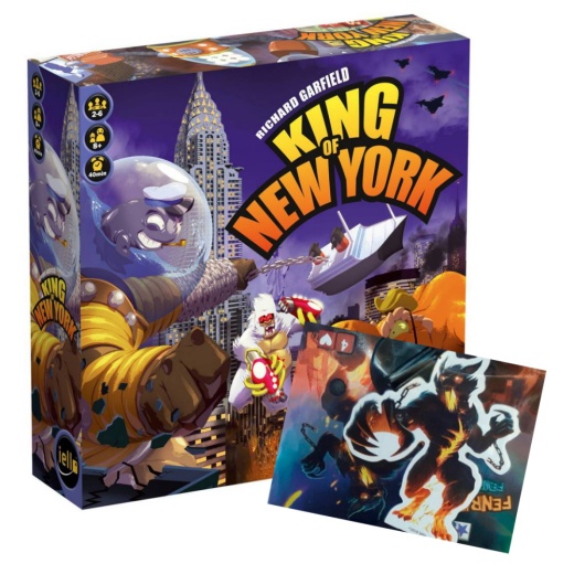 King of New York inkl. Fenrisulven Promo (Swe.) i gruppen  hos Spelexperten (IEL51170SE-FEN)