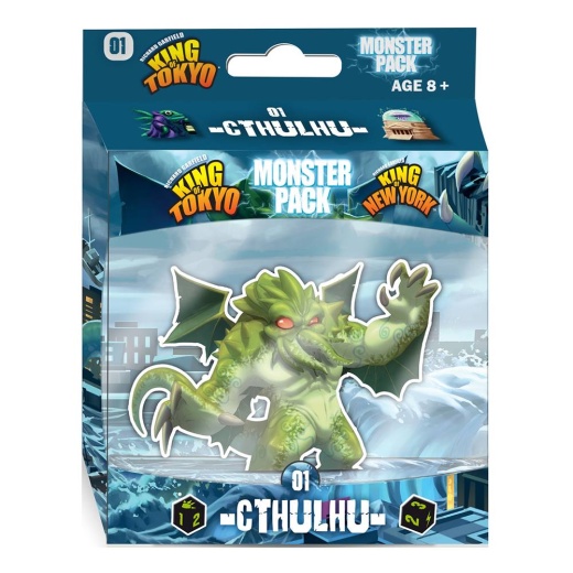 King of Tokyo/New York: Monster Pack - Cthulhu (Exp.) i gruppen SÄLLSKAPSSPEL / Expansioner hos Spelexperten (IEL51350)