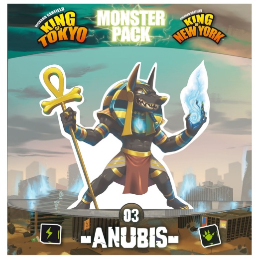 King of Tokyo/New York: Monster Pack - Anubis (Exp.) i gruppen SÄLLSKAPSSPEL / Expansioner hos Spelexperten (IEL51531)