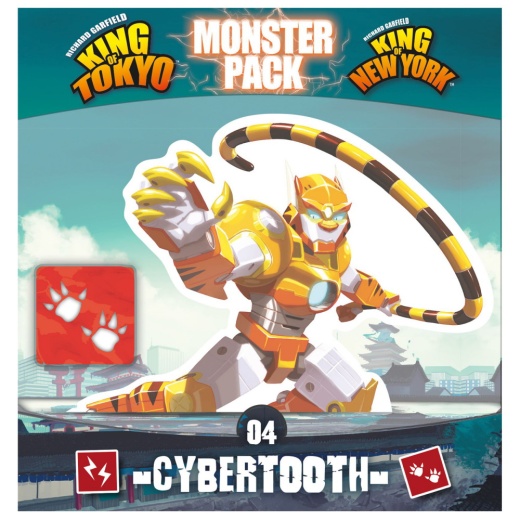 King of Tokyo/New York: Monster Pack - Cybertooth (Exp.) i gruppen SÄLLSKAPSSPEL / Expansioner hos Spelexperten (IEL51637)