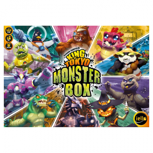 King of Tokyo: Monster Box i gruppen SÄLLSKAPSSPEL / Strategispel hos Spelexperten (IEL51877)
