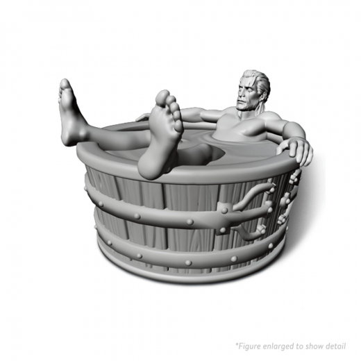 Unmatched: The Witcher - Geralt in Bathtub i gruppen SÄLLSKAPSSPEL / Spelserier / Unmatched hos Spelexperten (IEL70449)