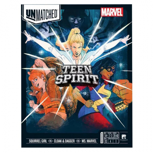 Unmatched: Marvel - Teen Spirit i gruppen SÄLLSKAPSSPEL / Strategispel hos Spelexperten (IEL_UM03)