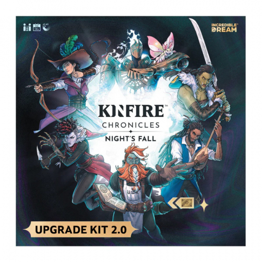 Kinfire Chronicles: Night's Fall - Upgrade Kit 2.0 (Exp.) i gruppen SÄLLSKAPSSPEL / Tillbehör / Övriga hos Spelexperten (IND2847)