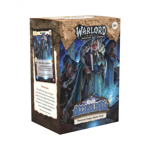 Warlord: Saga of the Storm - Dwarven Forges Starter Deck i gruppen Nyheter hos Spelexperten (ITA-SDD-6-DWA)