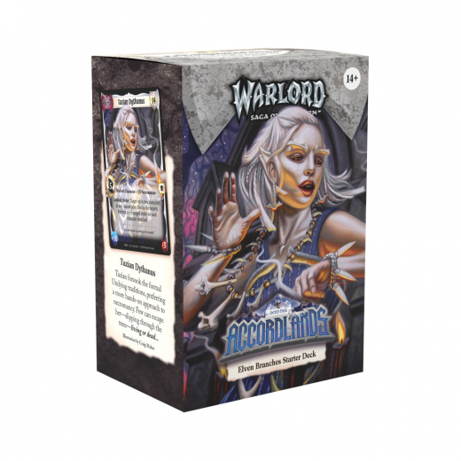 Warlord: Saga of the Storm - Elven Branches Starter Deck i gruppen SÄLLSKAPSSPEL / Kortspel hos Spelexperten (ITA-SDD-6-ELV)