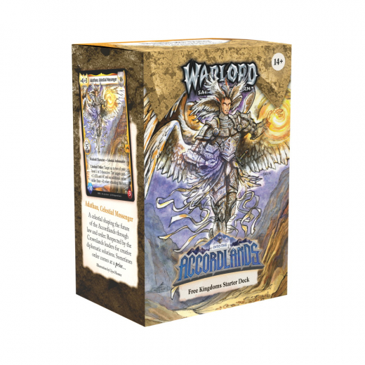Warlord: Saga of the Storm - Free Kingdoms Starter Deck i gruppen SÄLLSKAPSSPEL / Kortspel hos Spelexperten (ITA-SDD-6-FRE)