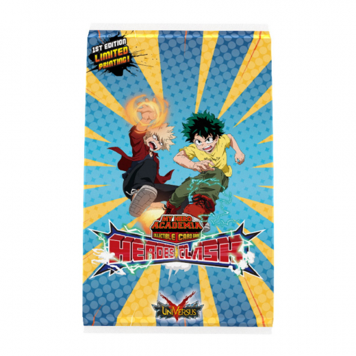 My Hero Academia CCG: Heroes Clash Booster Pack i gruppen SÄLLSKAPSSPEL / Kortspel hos Spelexperten (JASUVS03A-BOS)