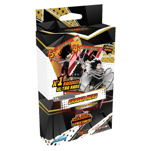 My Hero Academia CCG: Eraser Head Deluxe Starter Deck i gruppen SÄLLSKAPSSPEL / Kortspel hos Spelexperten (JASUVS03N)