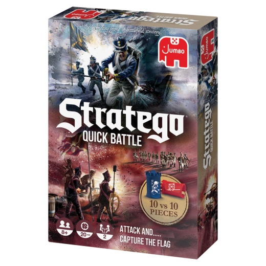 Stratego Quick Battle (Eng) i gruppen SÄLLSKAPSSPEL / Familjespel hos Spelexperten (JBO19820)