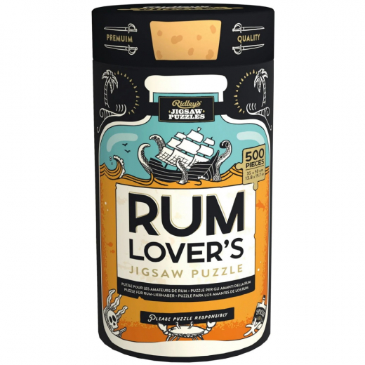Ridley's Pussel - Rum Lover 500 Bitar i gruppen PUSSEL / < 750 bitar hos Spelexperten (JIG082)