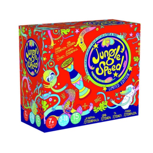 Jungle Speed Limited Edition (Swe) i gruppen SÄLLSKAPSSPEL / Familjespel hos Spelexperten (JSBERT02S)