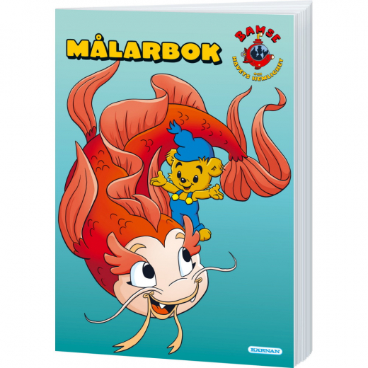 Målarbok Bamse Och Havets Hemlighet i gruppen LEKSAKER / Skapa & måla / Skriva och Rita / Målarböcker hos Spelexperten (K-124285)