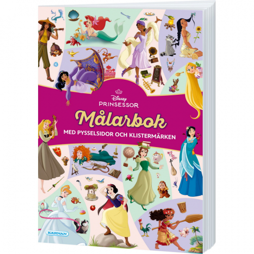 Målarbok Disney Prinsessor i gruppen LEKSAKER / Skapa & måla / Skriva och Rita / Målarböcker hos Spelexperten (K-124292)