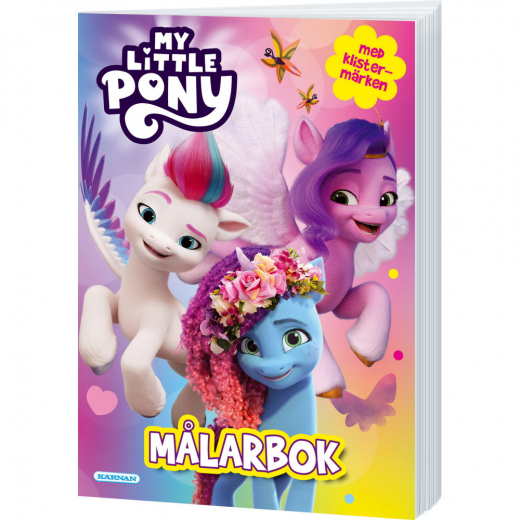 Målarbok My Little Pony Med Klistermärken i gruppen LEKSAKER / Skapa & måla / Skriva och Rita / Målarböcker hos Spelexperten (K-124299)