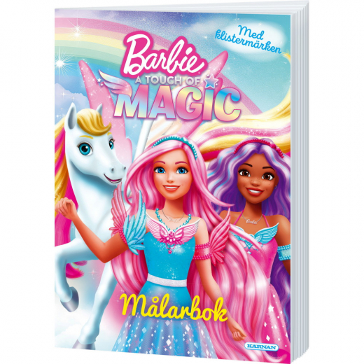 Målarbok Barbie A Touch Of Magic i gruppen LEKSAKER / Skapa & måla / Skriva och Rita / Målarböcker hos Spelexperten (K-124302)