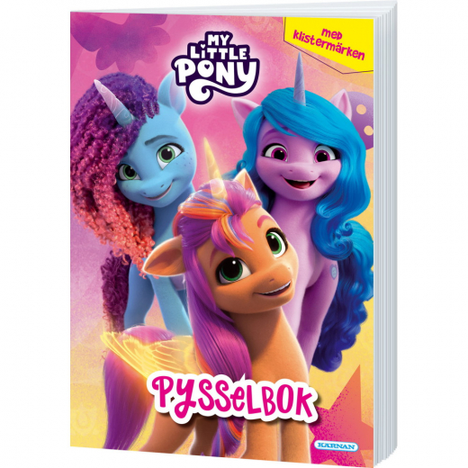 Pysselbok My Little Pony Med Klistermärken i gruppen LEKSAKER / Skapa & måla / Skriva och Rita / Pysselböcker hos Spelexperten (K-224348)