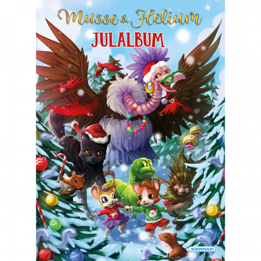 Musse & Helium Julalbum i gruppen LEKSAKER / Skapa & måla / Skriva och Rita / Pysselböcker hos Spelexperten (K-420022)