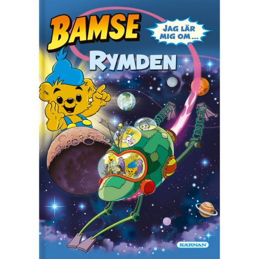 Bamse Jag Lär Mig Om Rymden i gruppen LEKSAKER / Barnböcker / Bamse hos Spelexperten (K-430891)