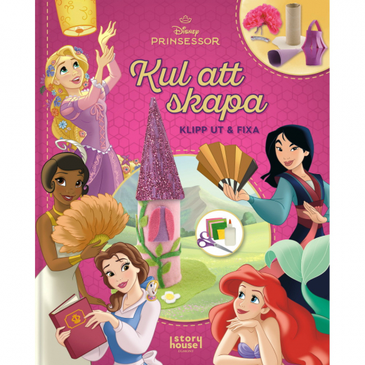 Kul Att Skapa Disney Prinsessor Klipp Ut & Fixa i gruppen LEKSAKER / Skapa & måla / Skriva och Rita / Pysselböcker hos Spelexperten (K-440044)