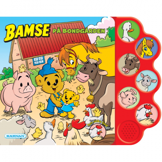 Bamse På Bondgården i gruppen LEKSAKER / Barnböcker / Bamse hos Spelexperten (K-470694)