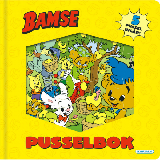 Bamse Pusselbok i gruppen LEKSAKER / Barnböcker / Bamse hos Spelexperten (K-470697)